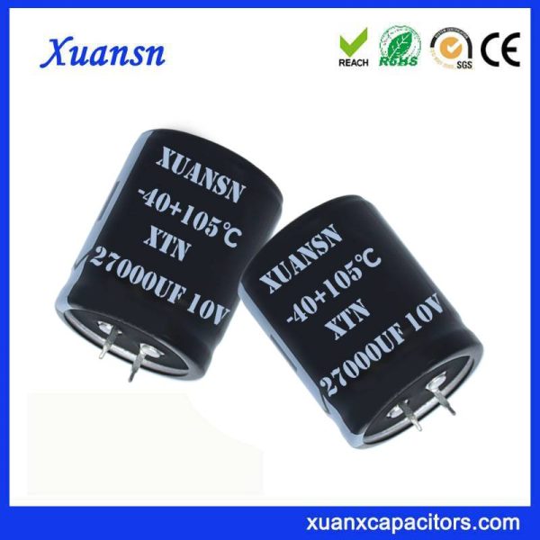 27000uf 10v Electrolytic Capacitor 105 Celsius Standard Capacitors