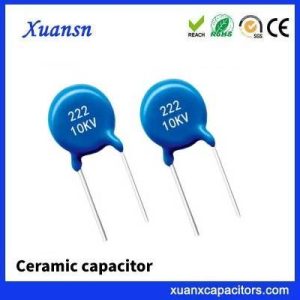 Ceramic Disk Capacitors Radial High Voltage Y V Material Xuansn Capacitor