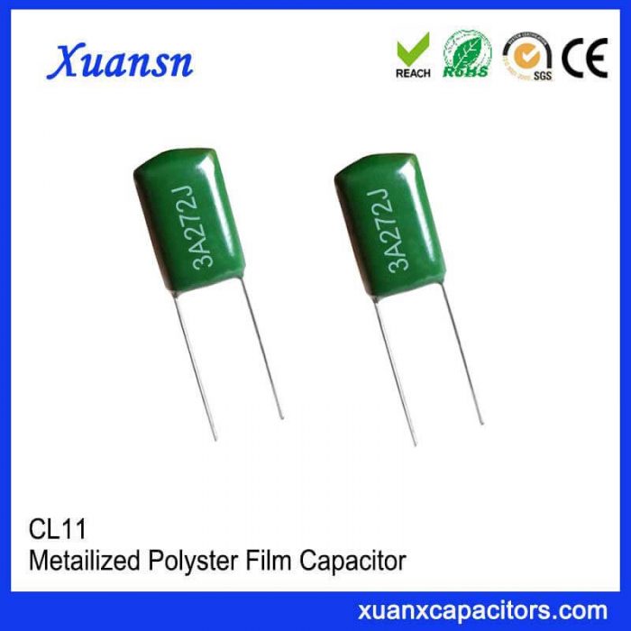Metal foil capacitor 272J1000V