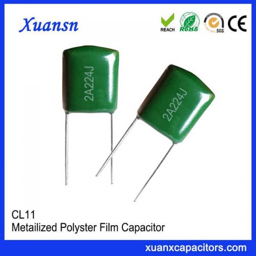 Film capacitor CL11 224J100V