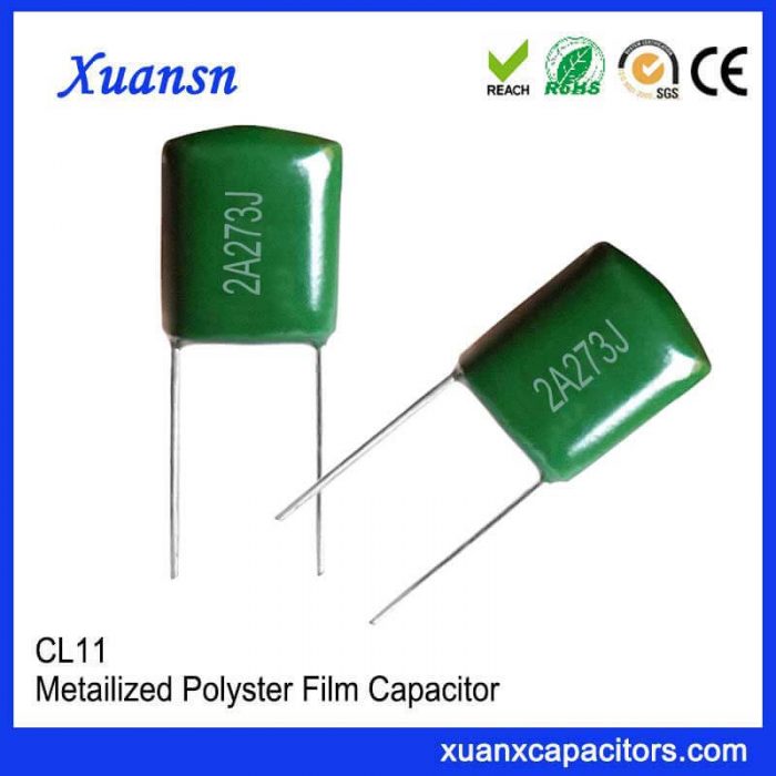 100V273J CL11 film capacitor