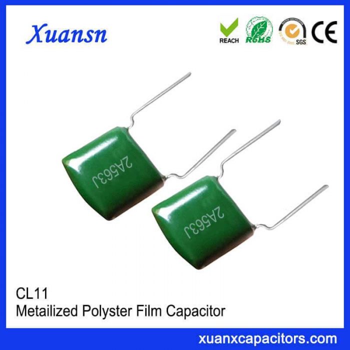 Polyester capacitor 563J100V