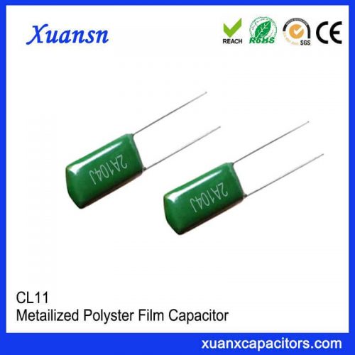 CL11 104J100V Film capacitor