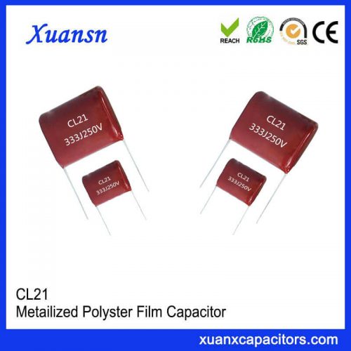 high temperature film capacitors Cl21