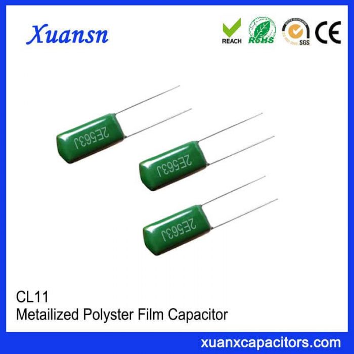 CL11 polyester capacitor 563J250V