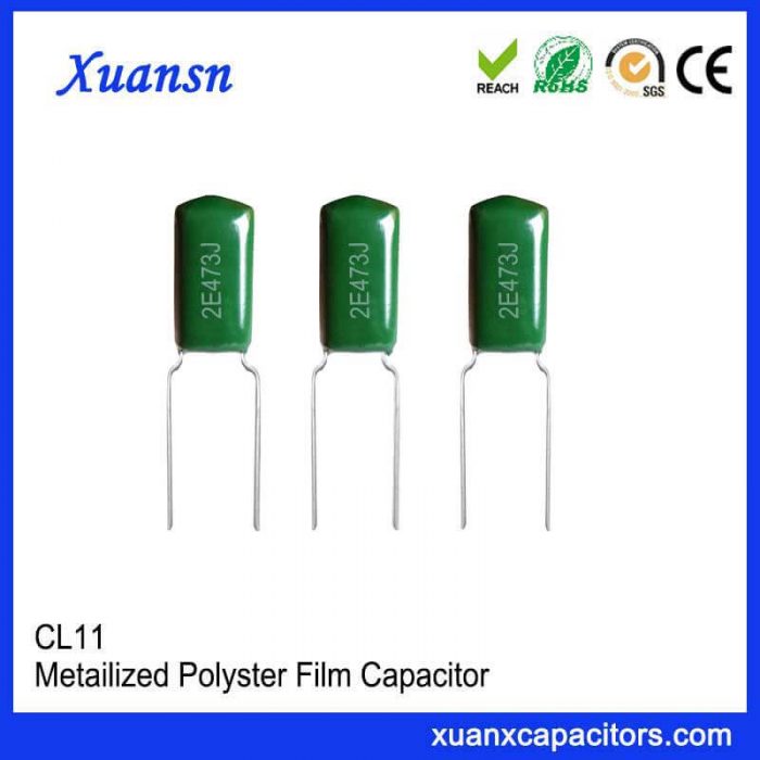 CL11 polyester capacitor 473J250V