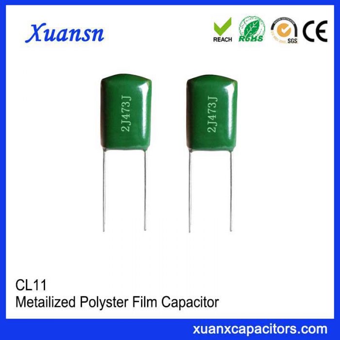 film type capacitor CL11 473J630V