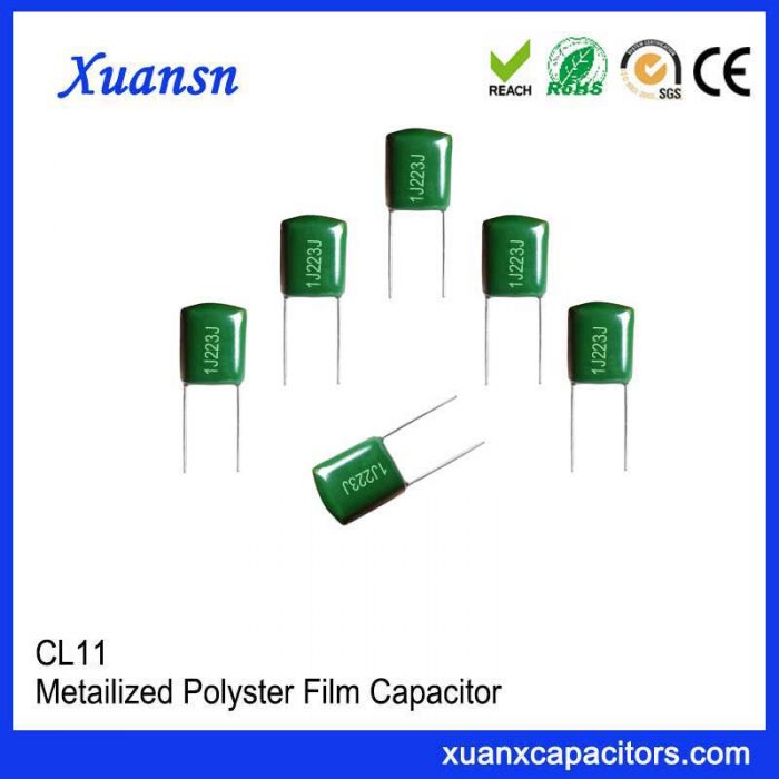 Green capacitor CL11 223J63V