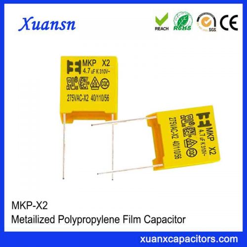 Small size X2 capacitor 4.7uf275VAC