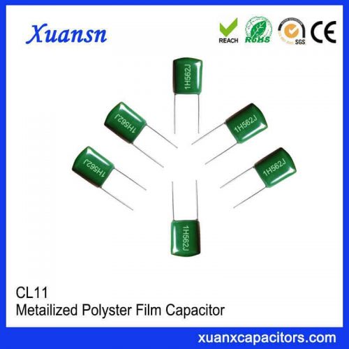 High quality Mylar capacitor CL11