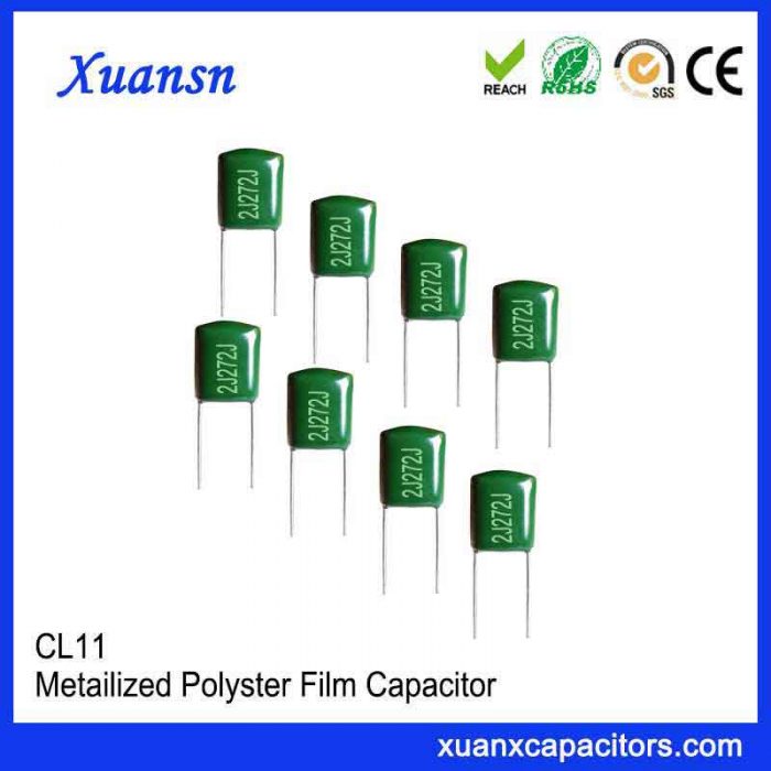 630V272J polyester film capacitor