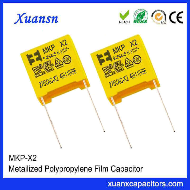 20x 10nf 275vac x2 ac suppression capacitors classified r40.01k275/15s 15mm