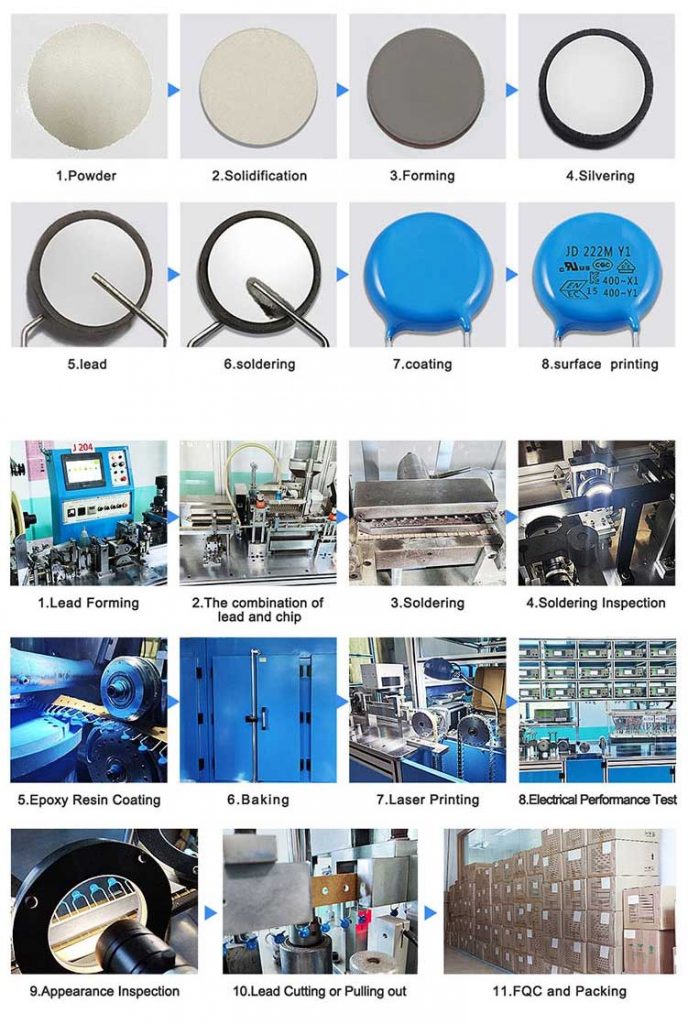 Y2 safety capacitors