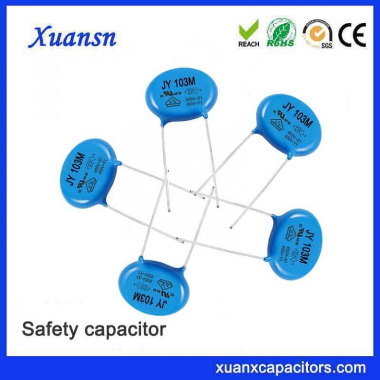 Safety capacitor 103M 300VAC manufacturer
