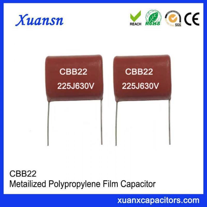 CBB22 metallized film capacitor