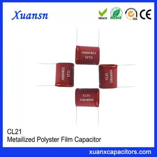 CL21 polyester film capacitor