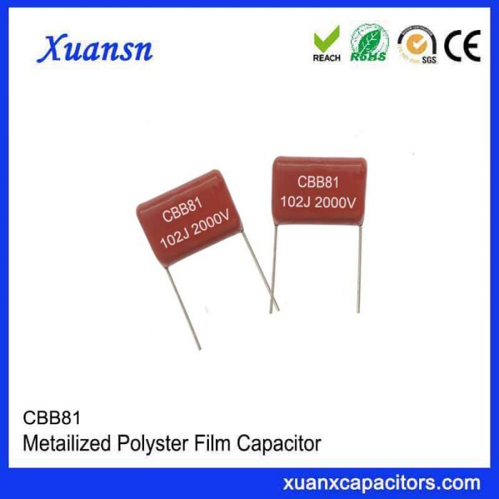 CBB polypropylene film capacitor CBB81