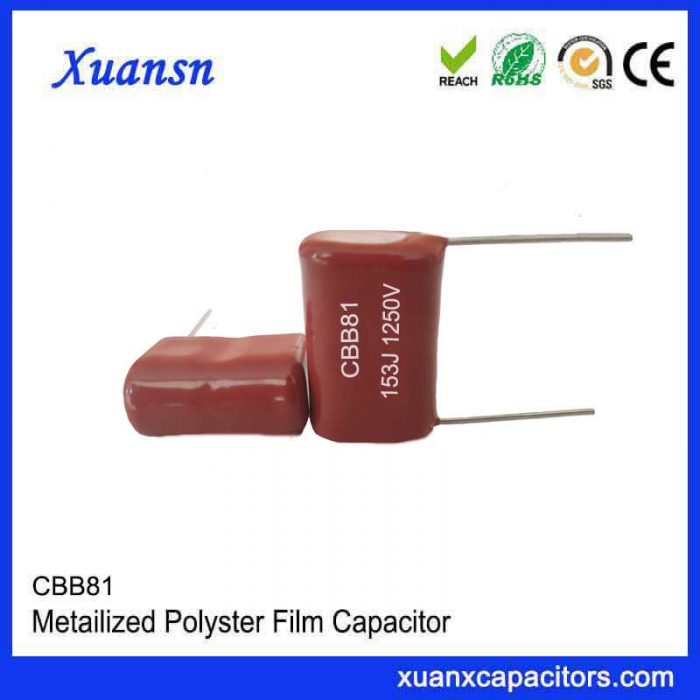High quality CBB81 film capacitor