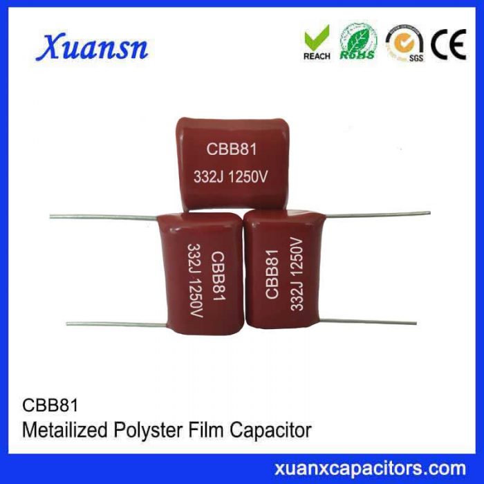 Polypropylene foil capacitor CBB81