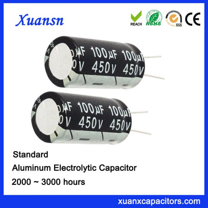 100UF 450V Electrolytic Capacitor