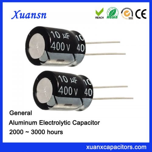 10uf400v Electrolytic Capacitor