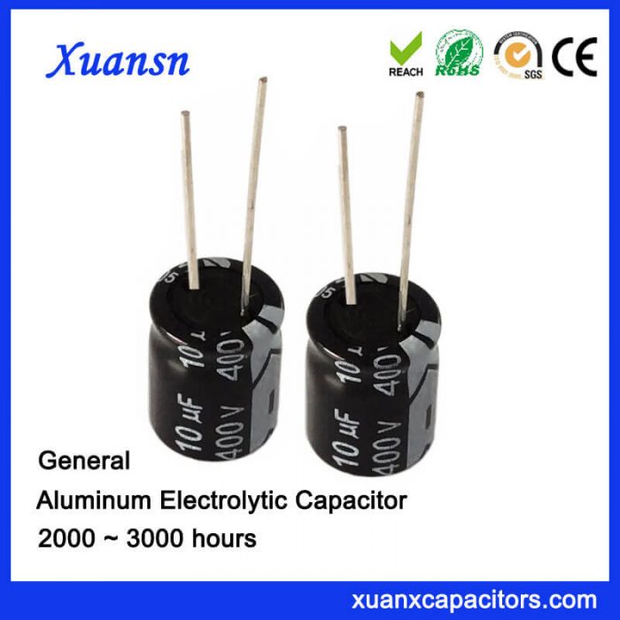 10uf400v Electrolytic Capacitor