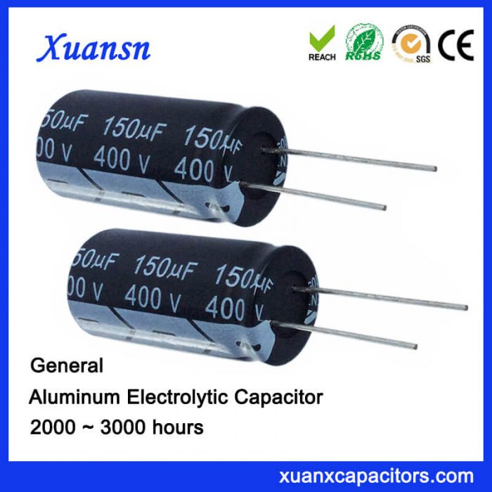 150uf 400v electrolytic capacitor