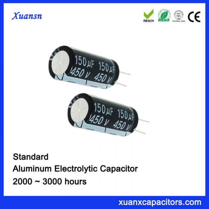 150UF 450V Eelctrolytic Capacitor