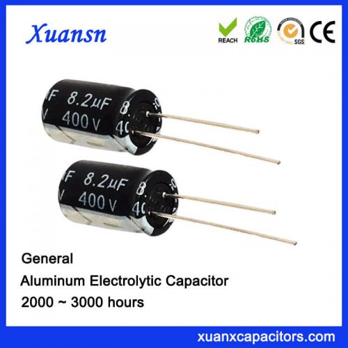 8.2uf 400v Electrolytic Capacitor