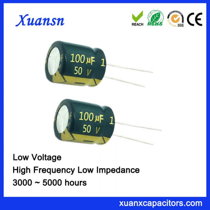 100uf 50v electrolytic capacitor