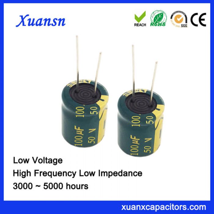100uf 50v electrolytic capacitor