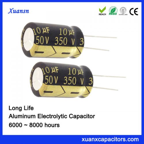 350V 10UF High Voltage Capacitor