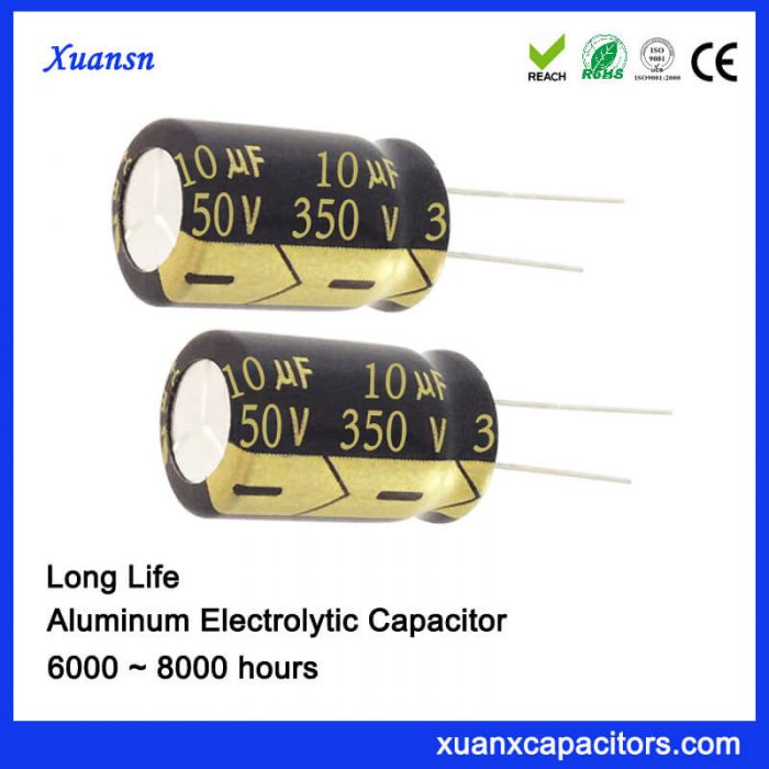 350V 10UF High Voltage Capacitor