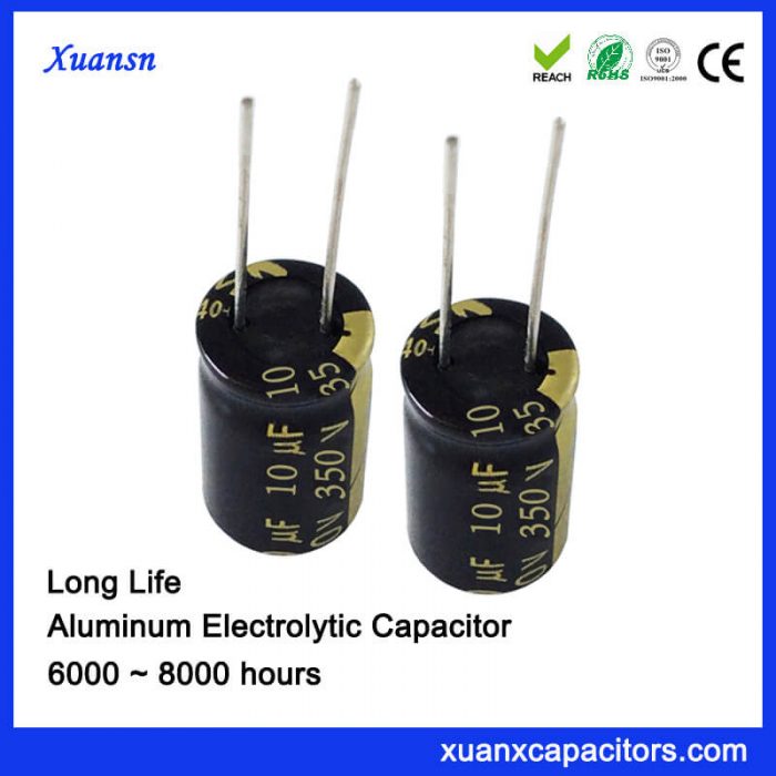 350V 10UF High Voltage Capacitor