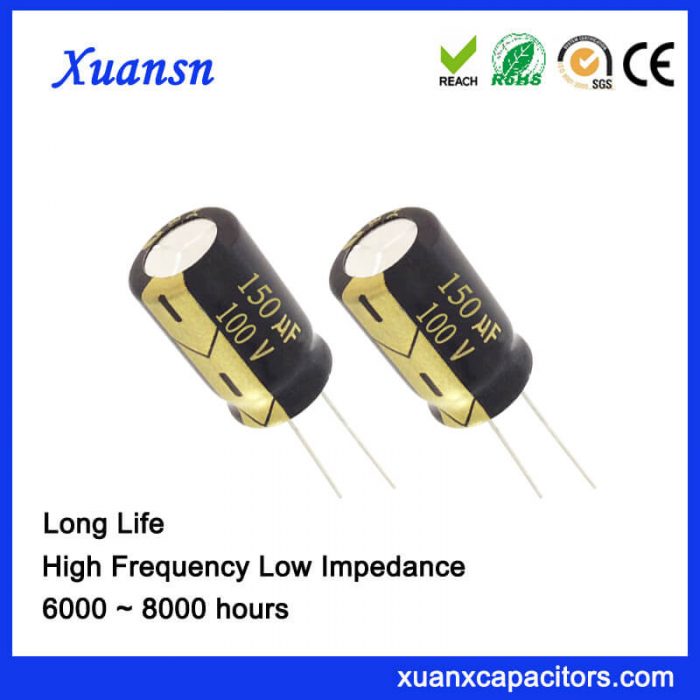 150UF 100V Electrolytic Capacitor