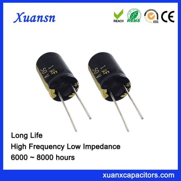 1UF50V low voltage starting capacitor