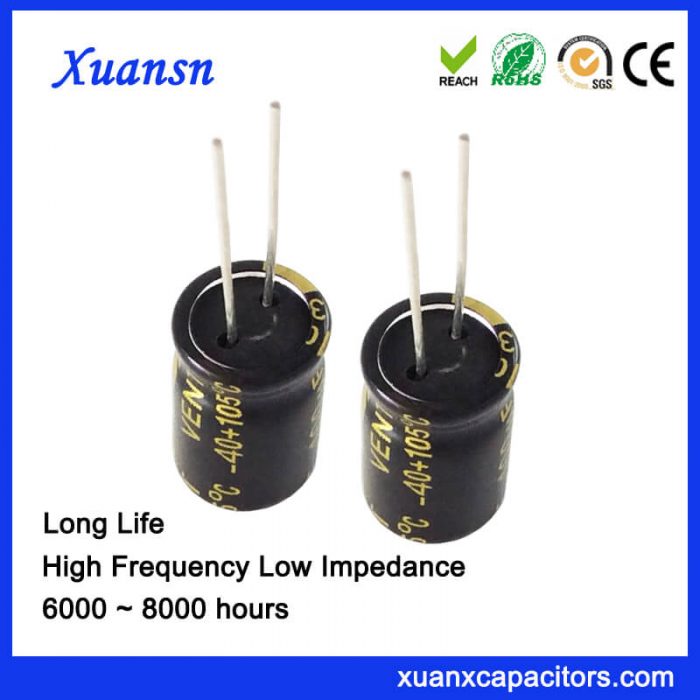 25V 330UF Long Life Electrolytic Capacitor