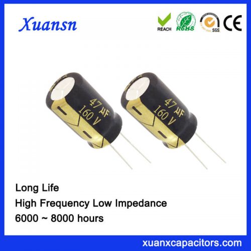 47UF 160V Aluminum Electrolytic Capacitor