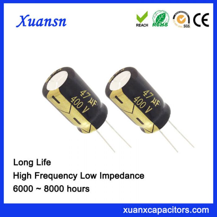 47UF 400V Electrolytic Capacitor