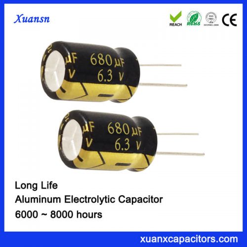 6.3V 680UF Capacitor Electrolytic