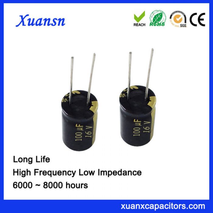 100uf 16v electrolytic capacitor