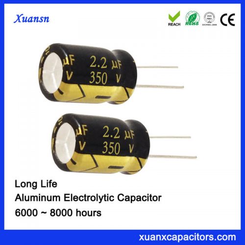 Electrolytic Capacitor 350V 2.2UF