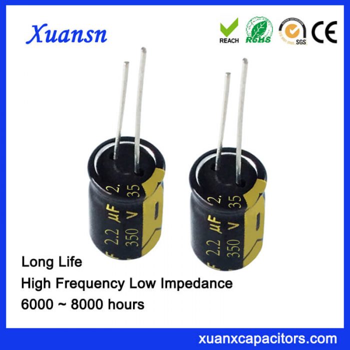 Electrolytic Capacitor 350V 2.2UF