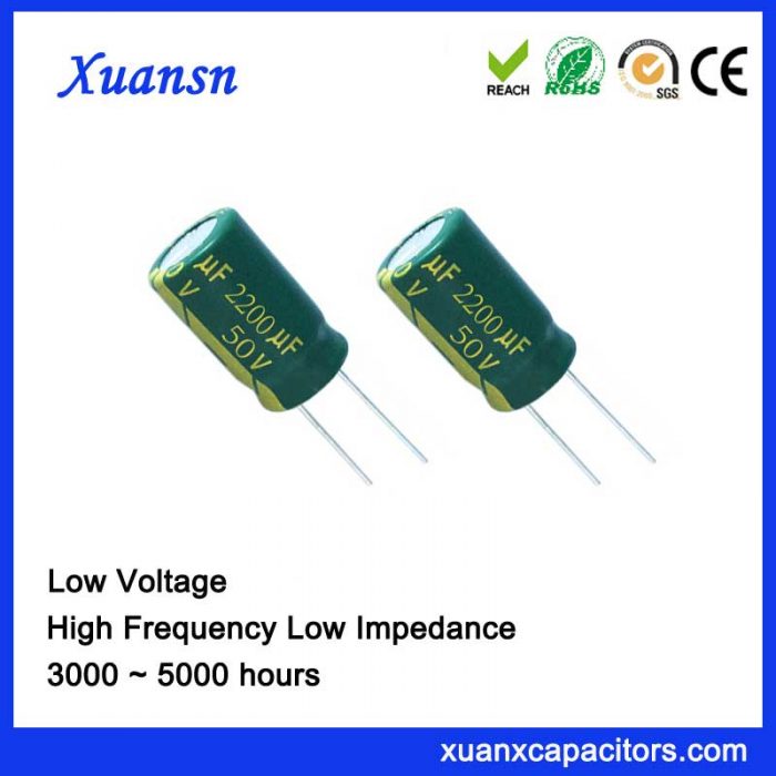 2200uf 50v electrolytic capacitor