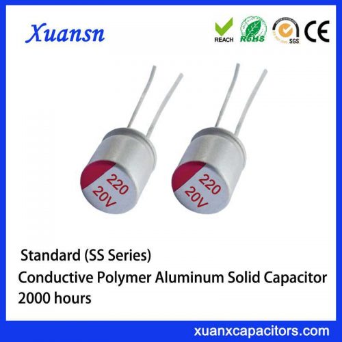 Standard solid aluminum capacitors