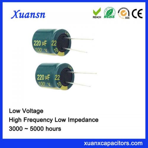 high frequency capacitor 220uf100v