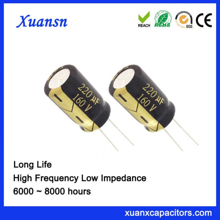 220UF 160V Aluminum Electrolytic Capacitor