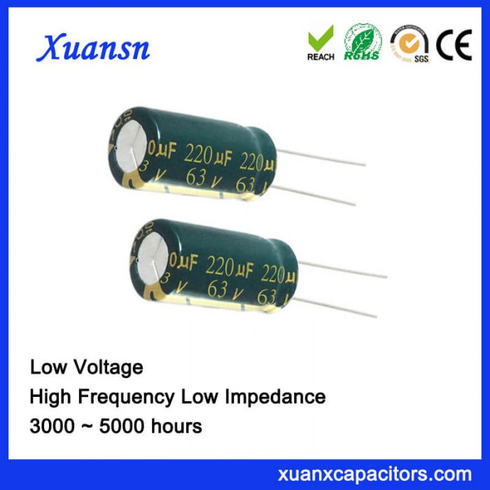 63v 220uf electrolytic capacitor