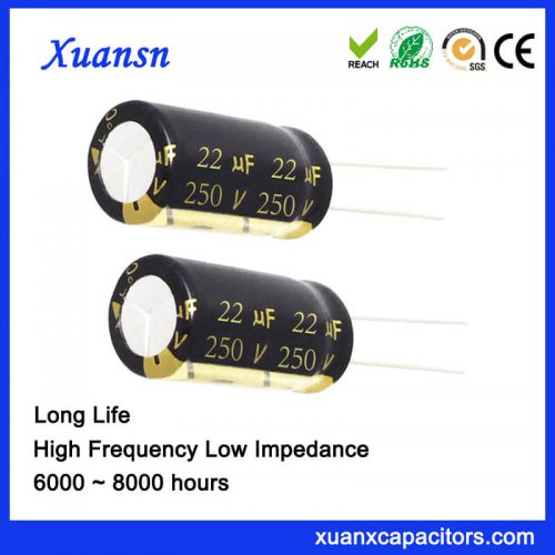 Aluminum Capacitor 22UF 250V