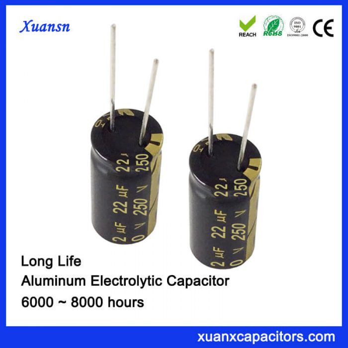 Aluminum Capacitor 22UF 250V